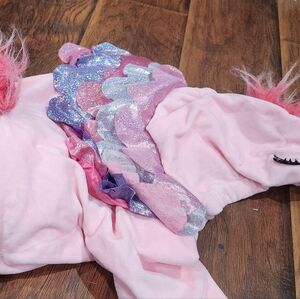 baby bird pink plush costume